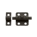 Dendesigns 2 in. Barrel Bolt; Oil Rubbed Bronze - Solid Brass DE560814